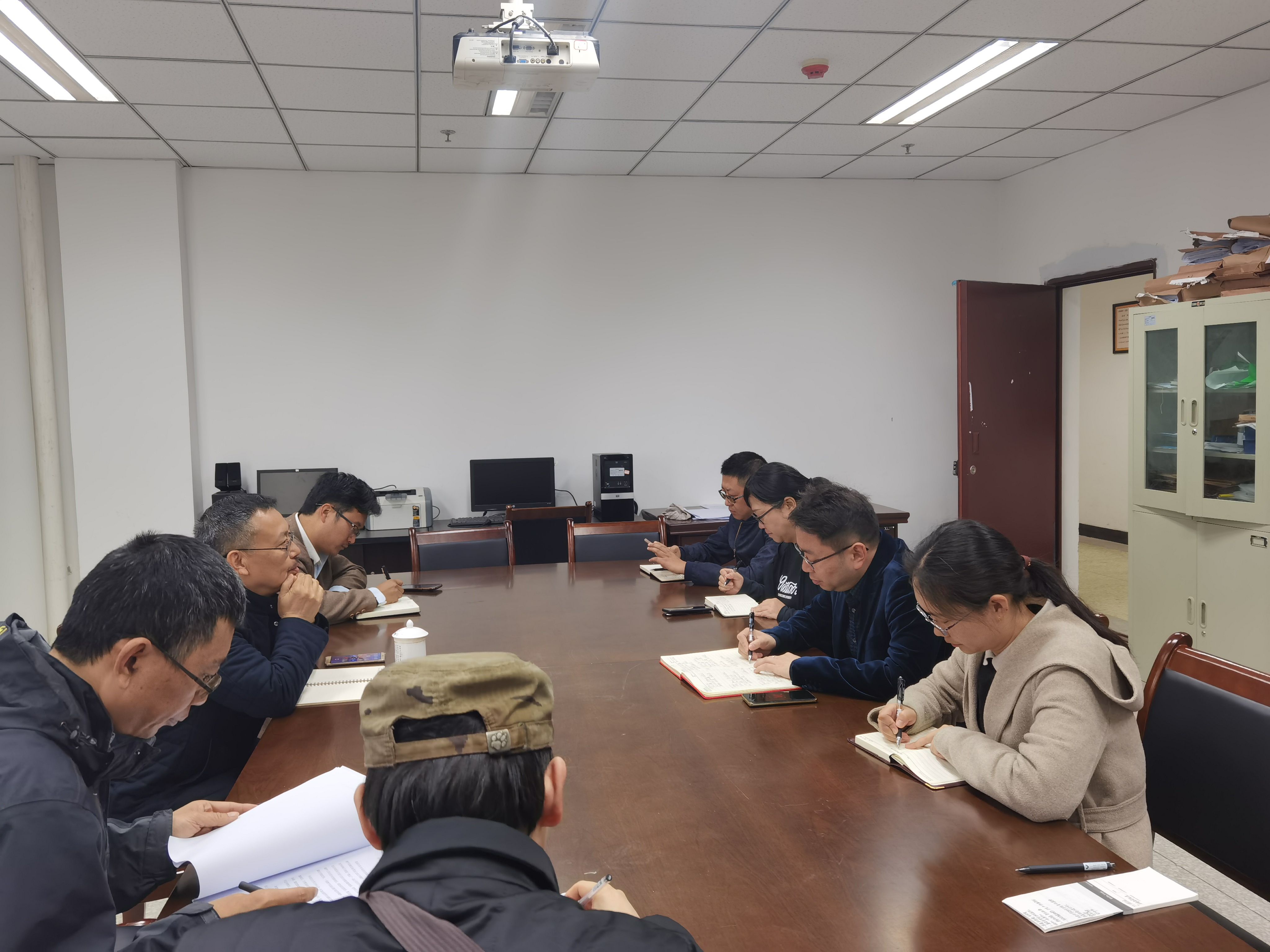 国有资产管理处深入院系开展“我为群众办实事”调研活动