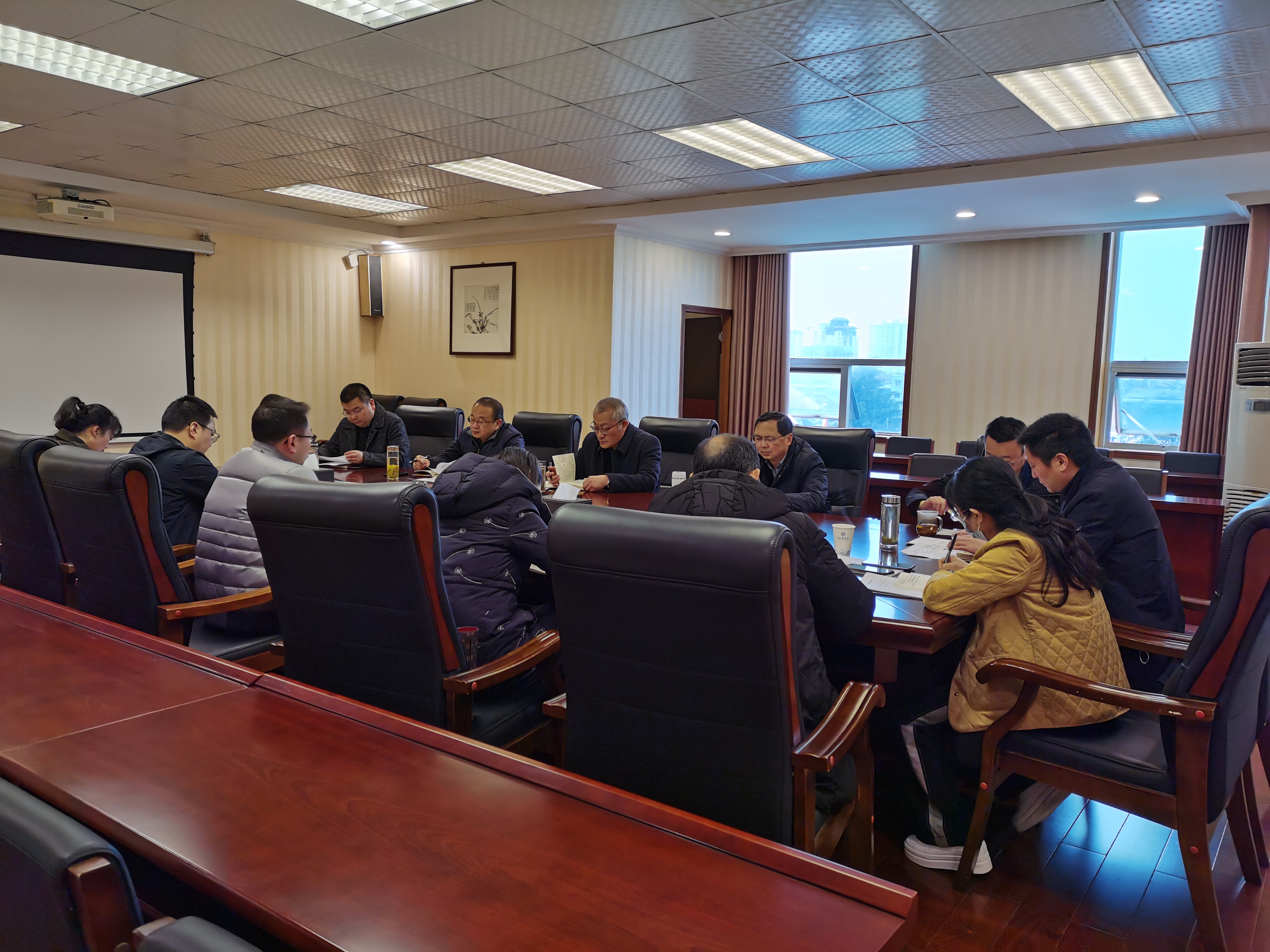 学校召开经营性国有资产集中统一监管协调会