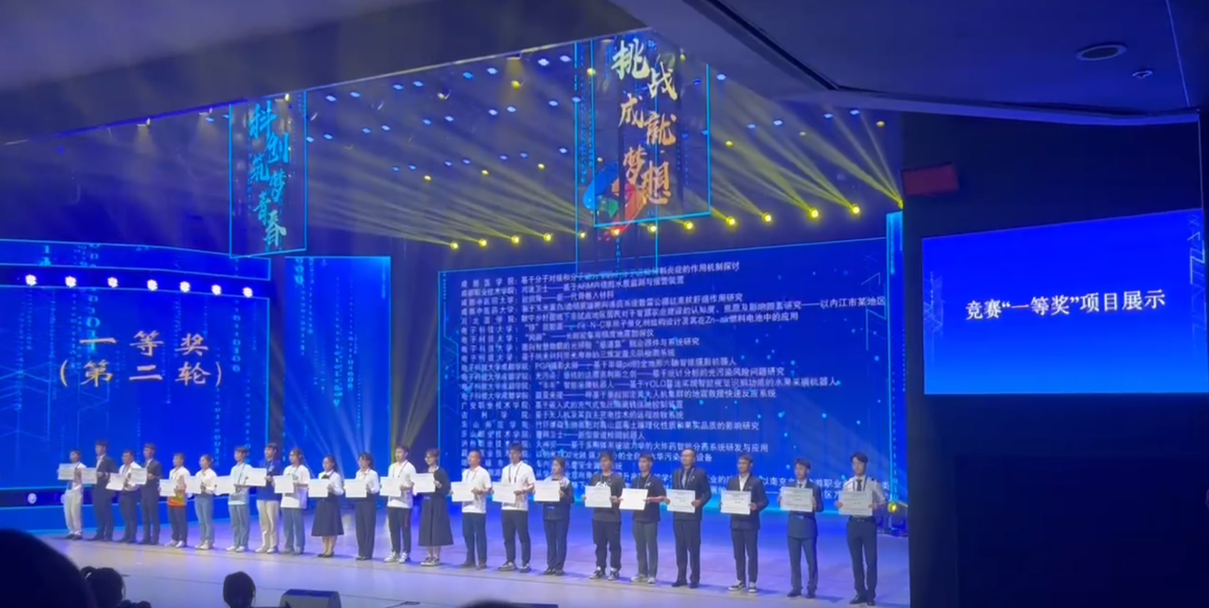 我校在第十七届“挑战杯”四川省大学生课外学术科技作品竞赛中喜获佳绩