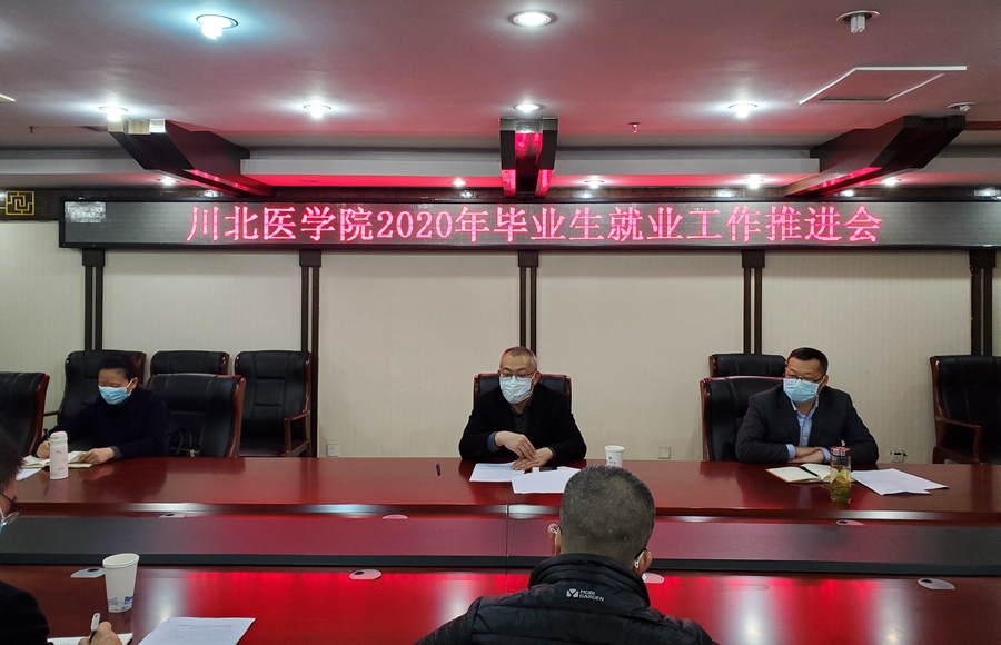 学校召开2020年毕业生就业工作推进会