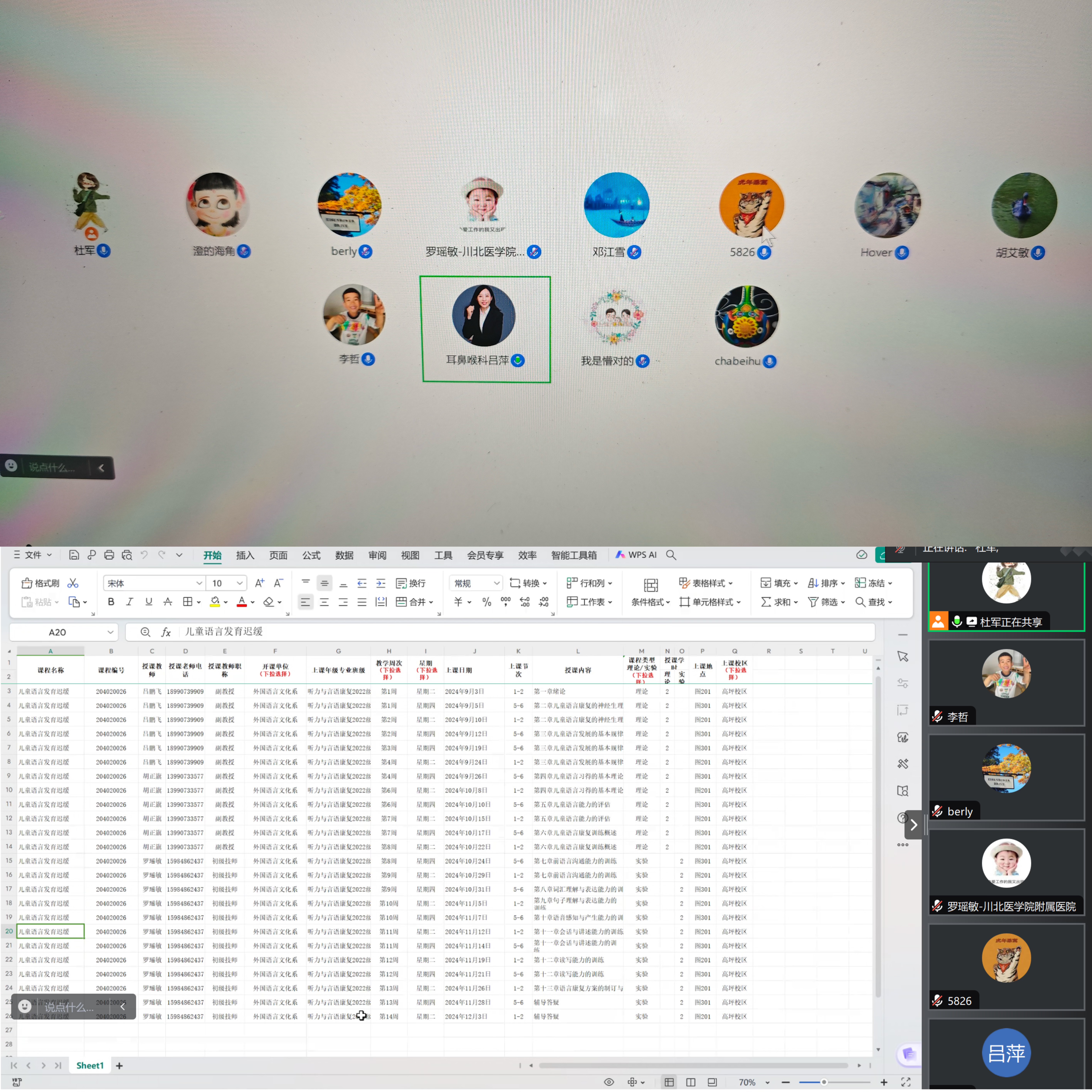 言语康复跨学科交叉团队新学期开展首次集体专项活动