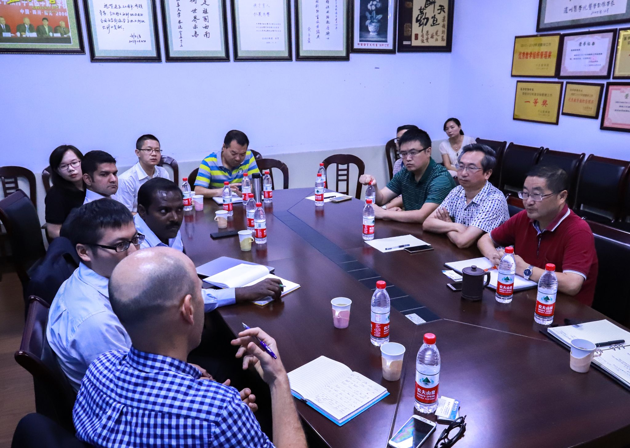 飞利浦公司高层到医学影像学院探讨校企合作共建影像诊断实验中心相关事宜