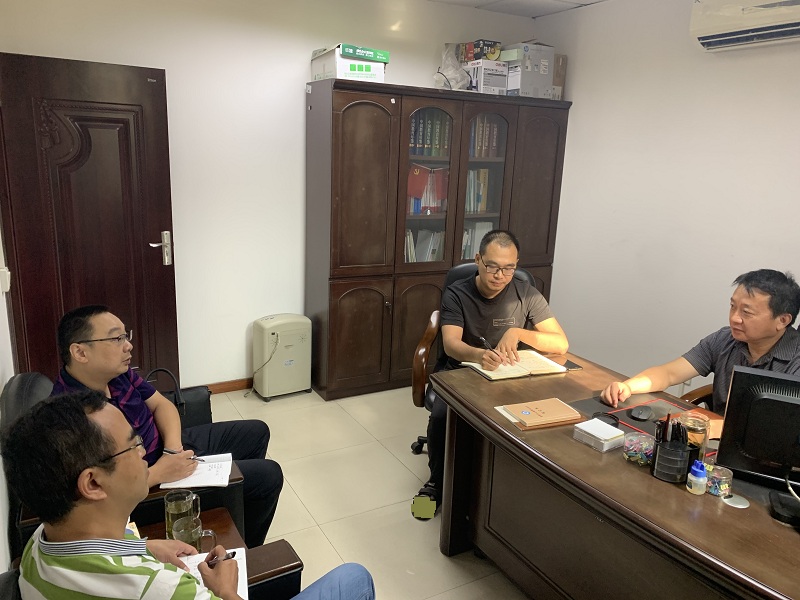 发展规划处与“真内控科技集团”探讨学校内部控制建设工作