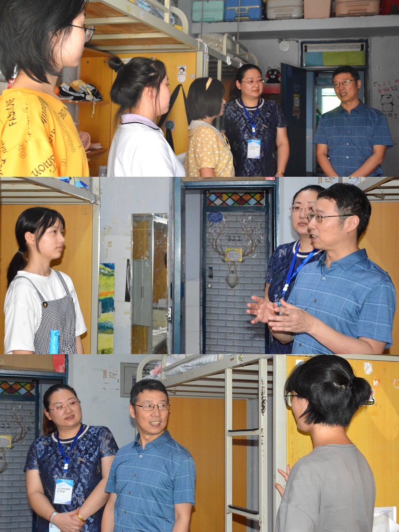 麻醉学系党总支开展深入走访新生宿舍活动