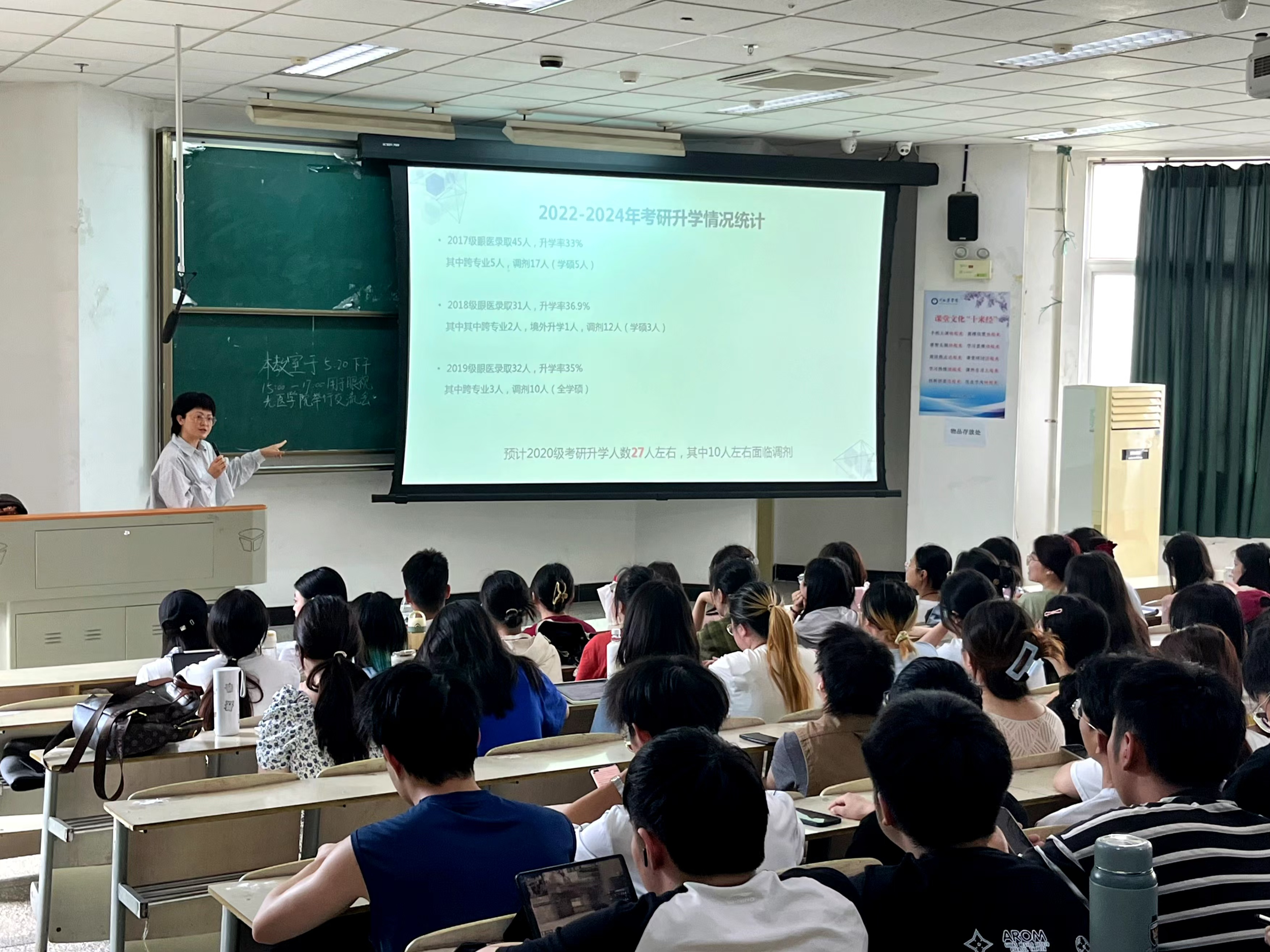 眼视光医学院顺利举办考研经验分享会