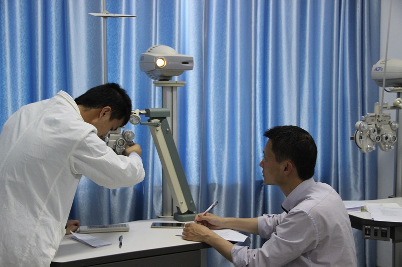 眼视光学系第十三届技能大赛成功举办