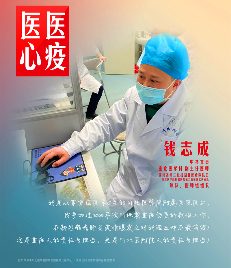 医心医疫、众志成城——川北医学院附属医院援湖北医疗队英雄谱