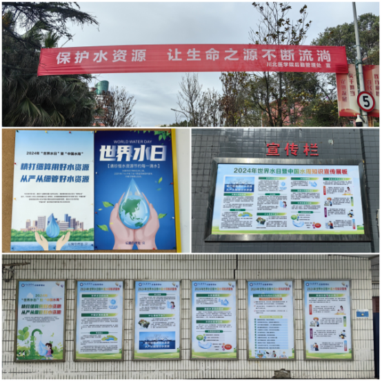 我校开展2024年“世界水日、中国水周”宣传教育活动