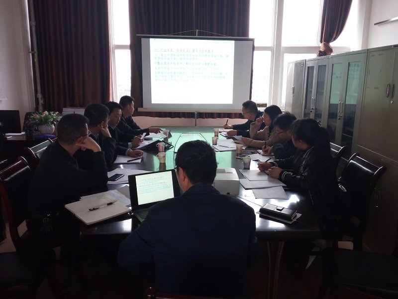 学校开展2018年央财项目建设中期督查评审