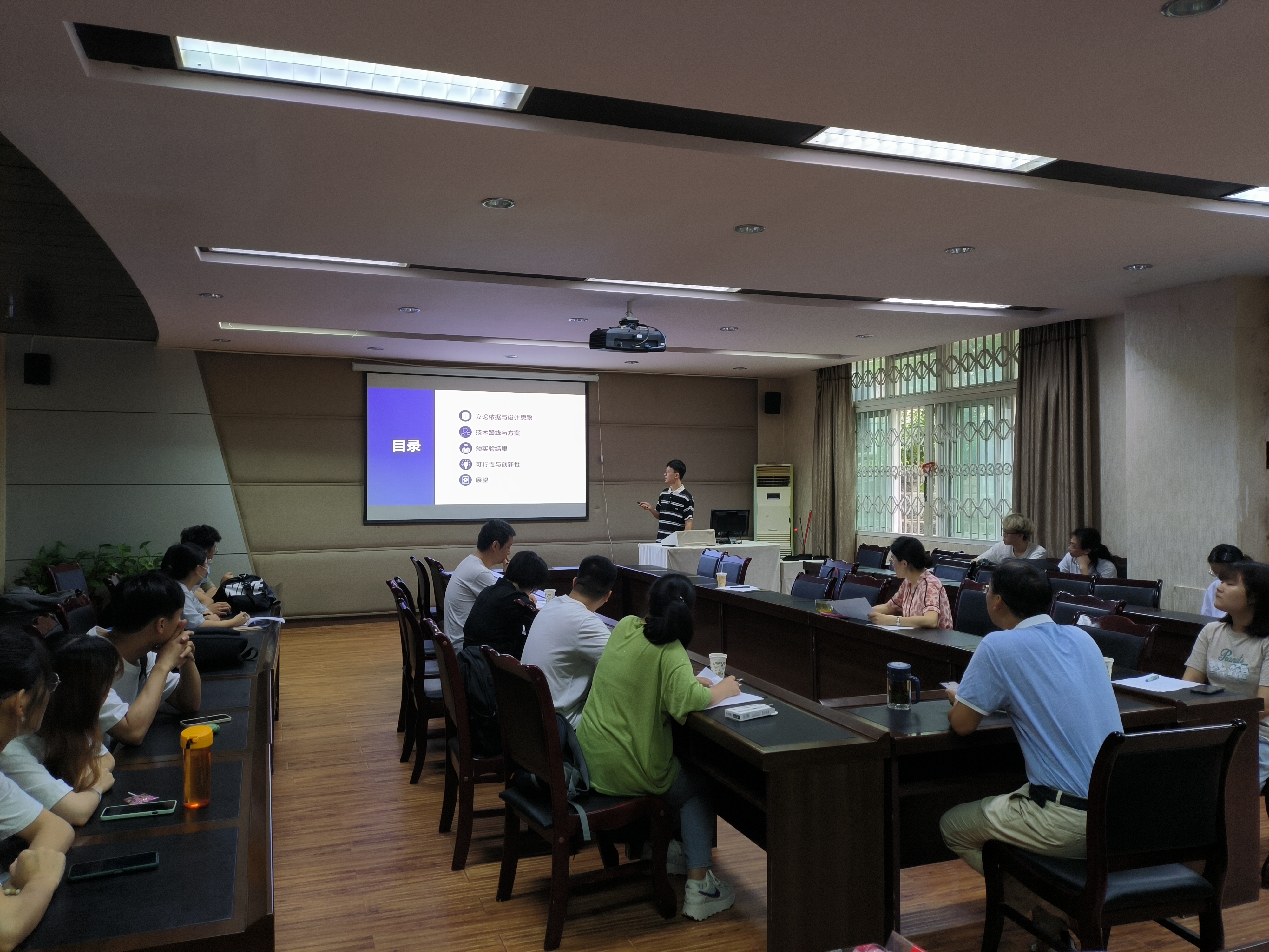 基础医学与法医学院开展第八届全国大学生基础医学创新研究暨实验设计大赛模拟答辩