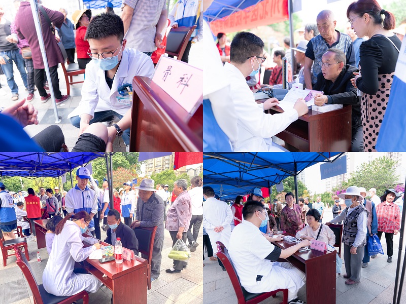 川北医学院慢病管理志愿服务项目暨嘉陵区“青春志愿•爱在社区”社区结对仪式