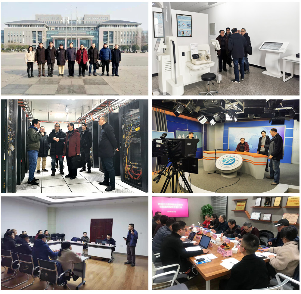 现代教育技术中心会同相关教学院系赴成都高校考察调研