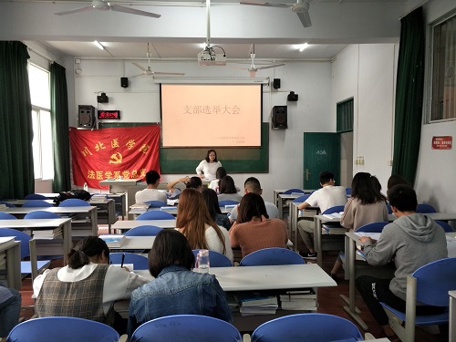 法医学学生系党支部委员选举大会圆满结束