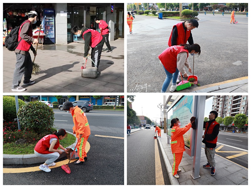 口腔医学系团总支开展“庆五一 共创卫”主题团日活动