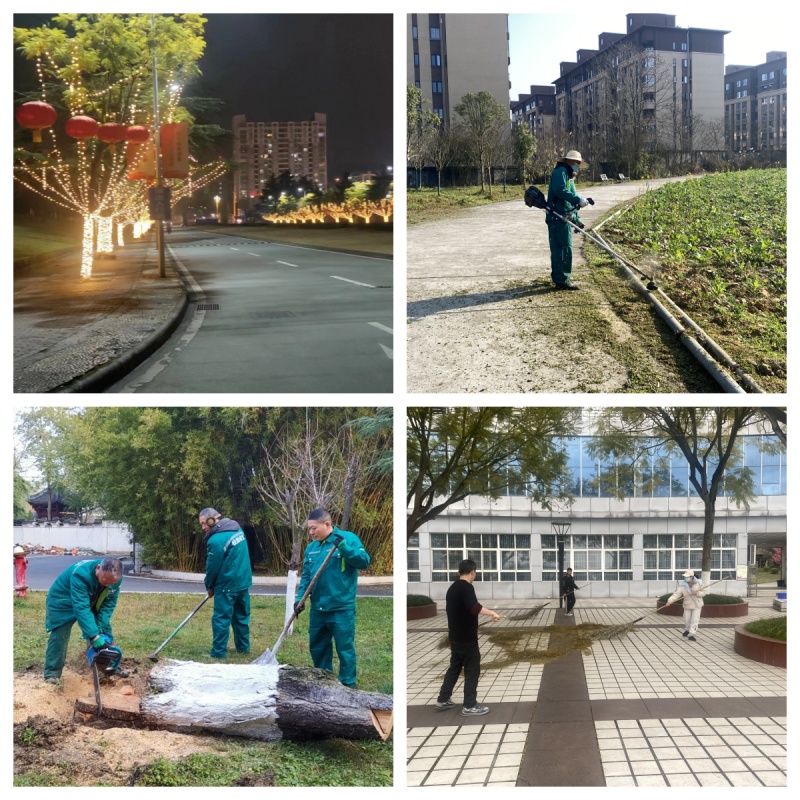 坚守岗位，情暖校园，后勤保障服务寒假不打烊