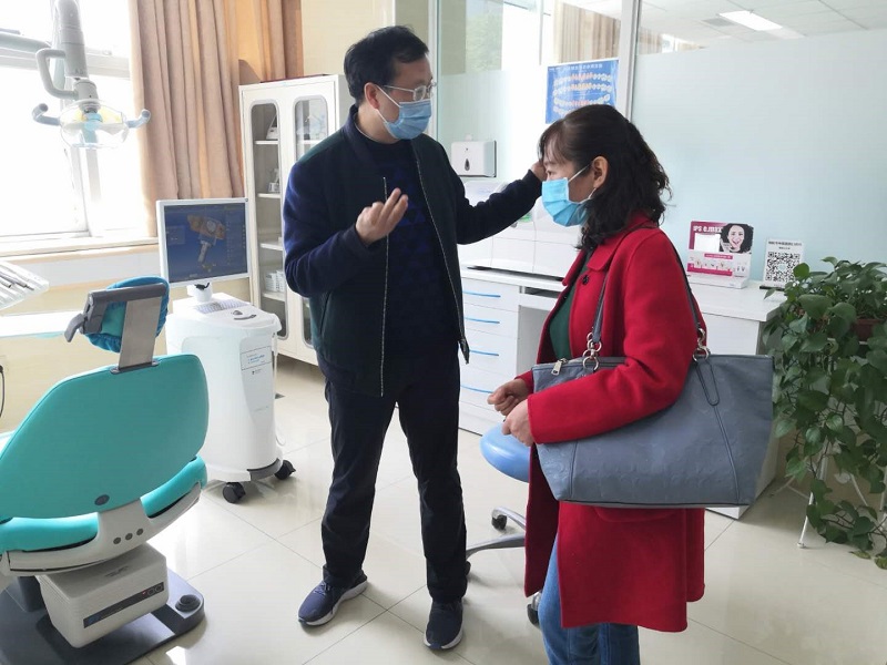 川北医学院口腔医学系赴绵阳市中医医院考察口腔科实习基地