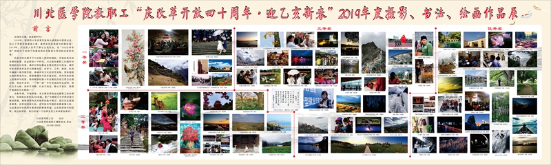 学校工会成功举办迎新春教职工摄影、书法、绘画比赛