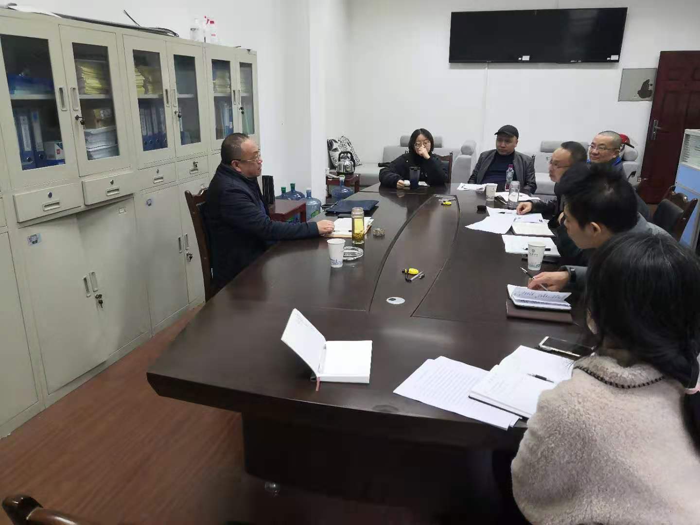 张波院长部门调研