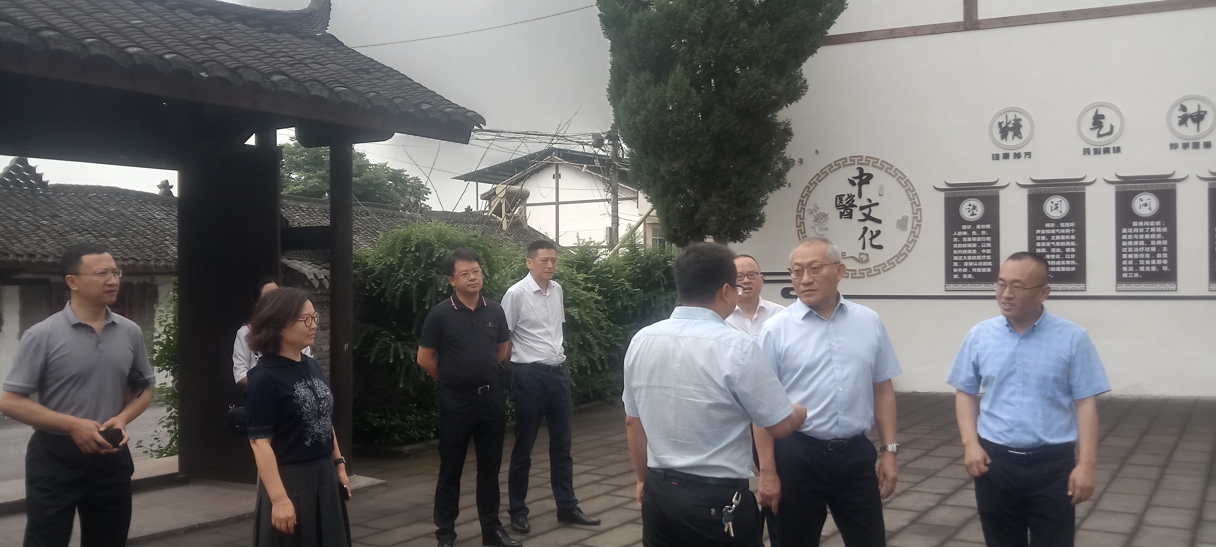 杜勇一行赴广安市岳池县考察中药材产业