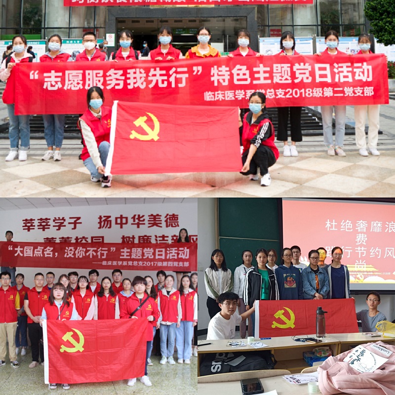 临床医学系党总支开展“人民至上”主题系列特色党日活动