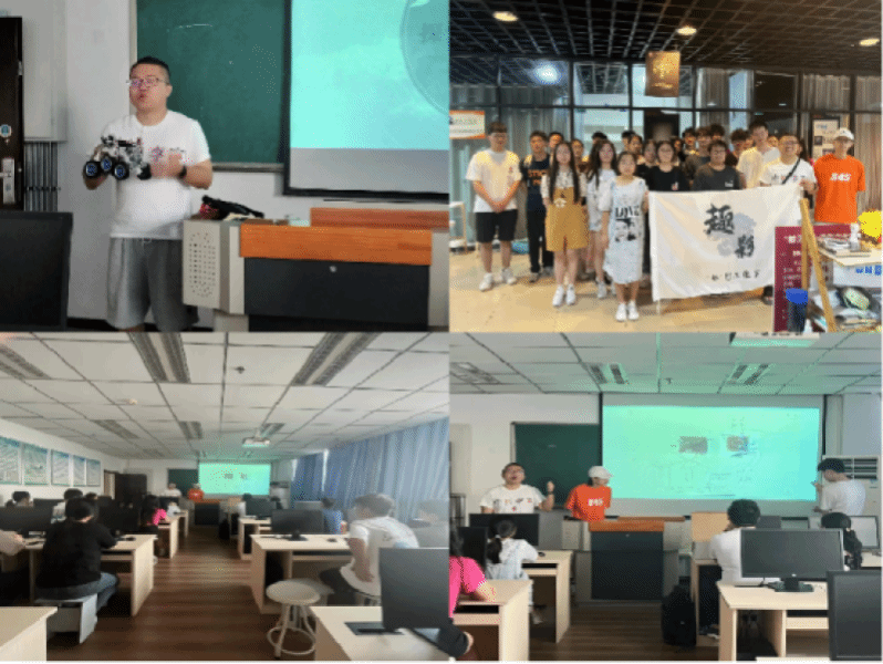 医学影像学院“趣”影工作室举行“全地形爆破小车和循迹小车” 机器人赛道培训会