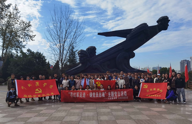 麻醉学系党总支联合护理学院党总支共同开展主题党日活动