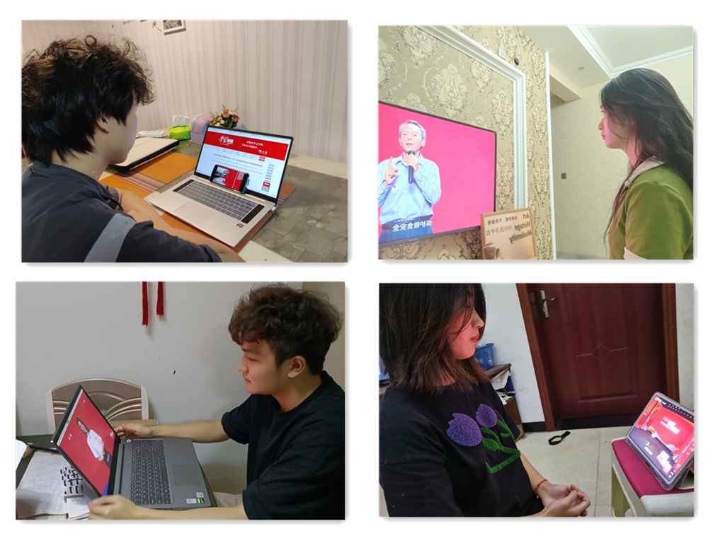 公共卫生学院学子积极收看2022四川省大学生“开学第一课”