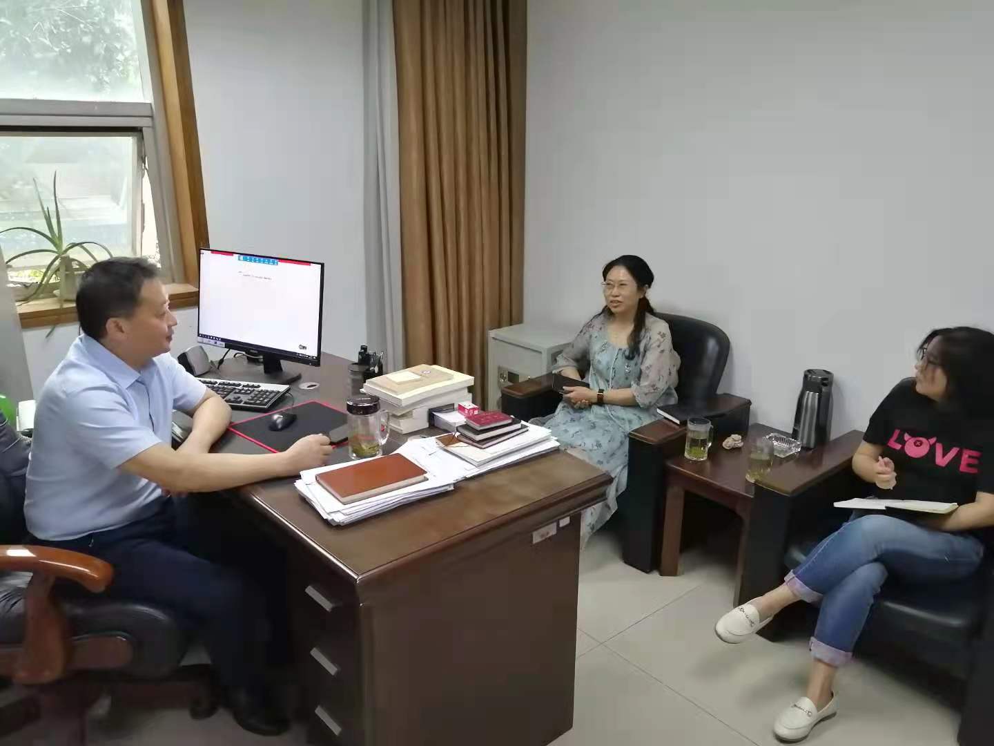 审计处开展“我为群众办实事”，走访发展规划处