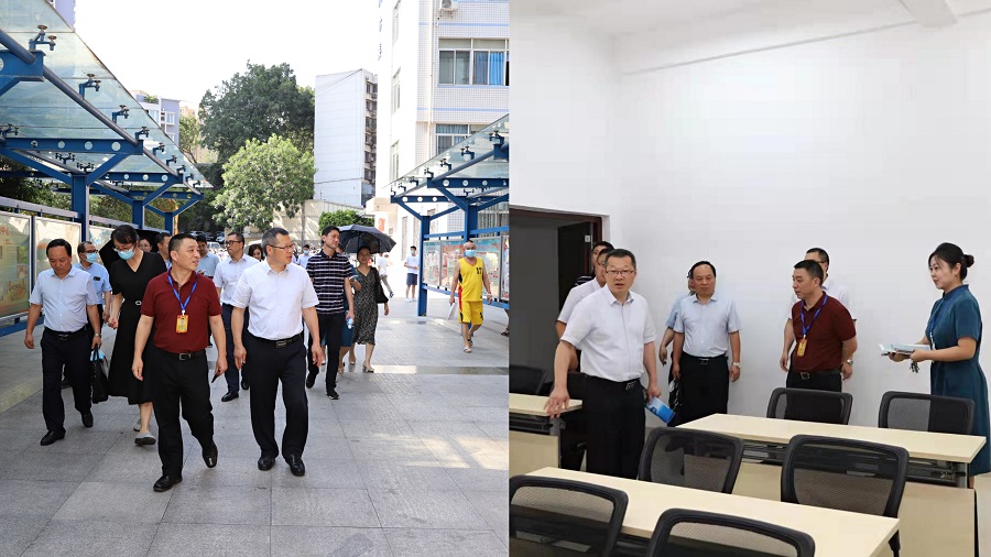 校领导率队赴攀枝花市中心医院护理全程教学点巡查