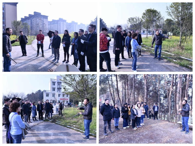 机关党委开展“护绿添绿建设生态文明校园”主题党日活动