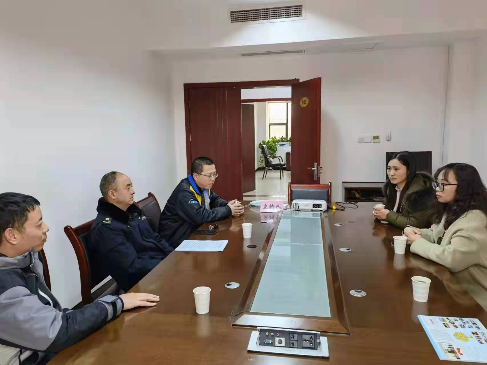 我院社会工作教研室赴蓬安县考察专业教学实践基地