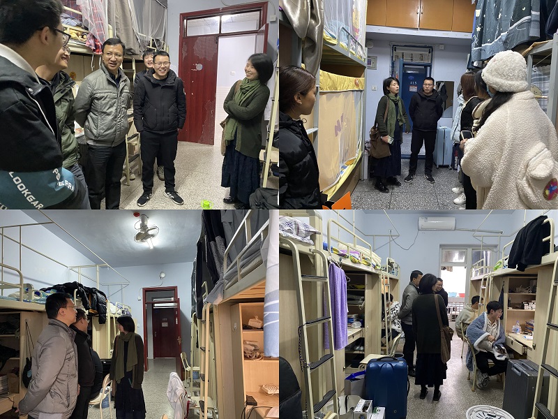 开学季：药学院院领导深入学生考场巡查、寝室走访