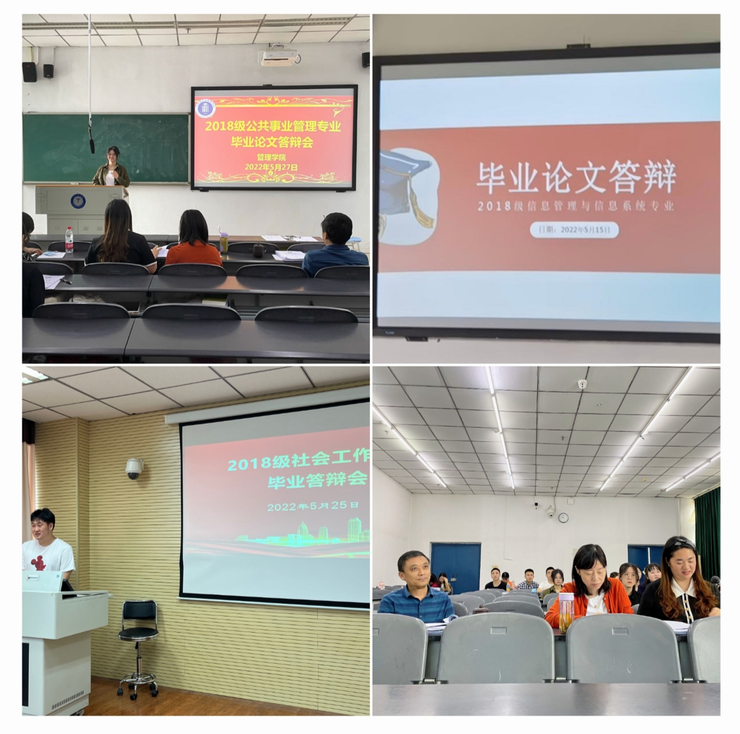 学院圆满完成2018级学生毕业论文答辩工作
