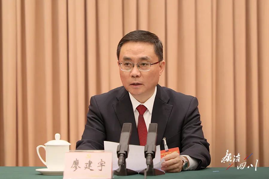 四川省纪委十二届一次全会举行 选举廖建宇为省纪委书记