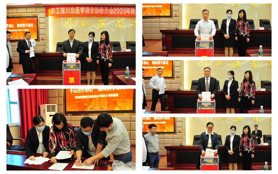 农工党川北医学院支部委员会举行换届选举大会