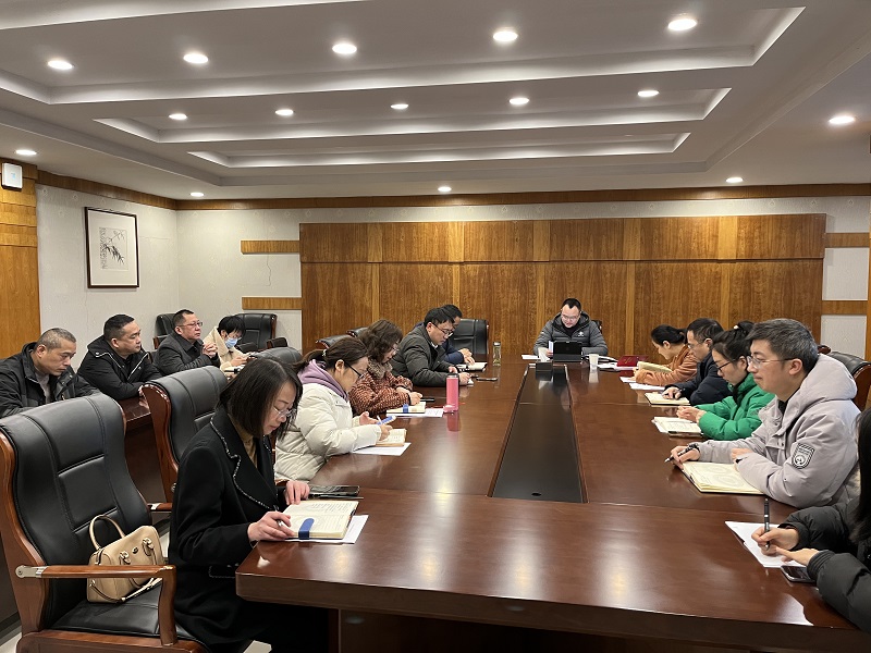 川北医学院机关党委第十三(教务处、双创)党支部召开2022年年度组织生活会和民主评议党员会议