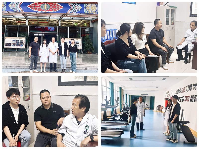 医学影像学院教师赴营山县中医医院开展访院拓岗专项行动暨毕业生就业回访工作