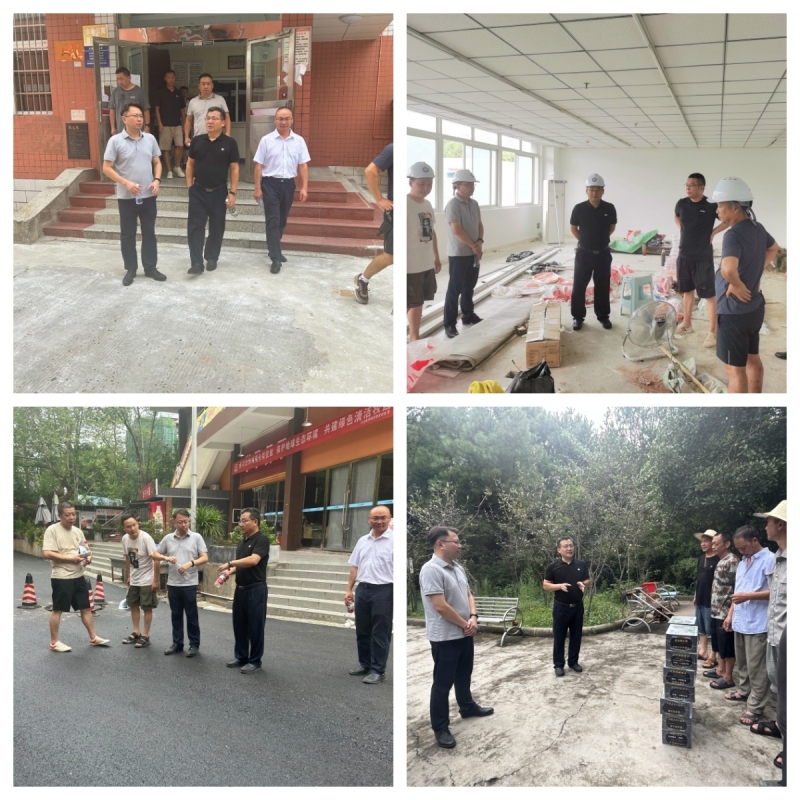 何永斌深入一线检查学校后勤暑期重点工作并慰问高温作业工作者
