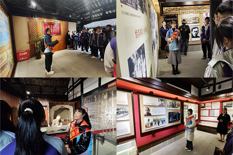 临床医学院学生工作党总支开展“弘扬革命精神,赓续红色血脉”志愿宣讲活动