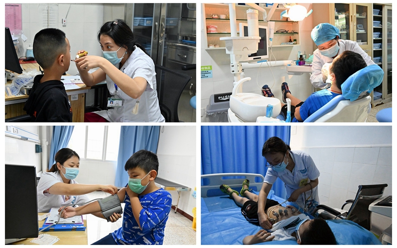 第二附属医院积极开展中小学生开学健康体检工作