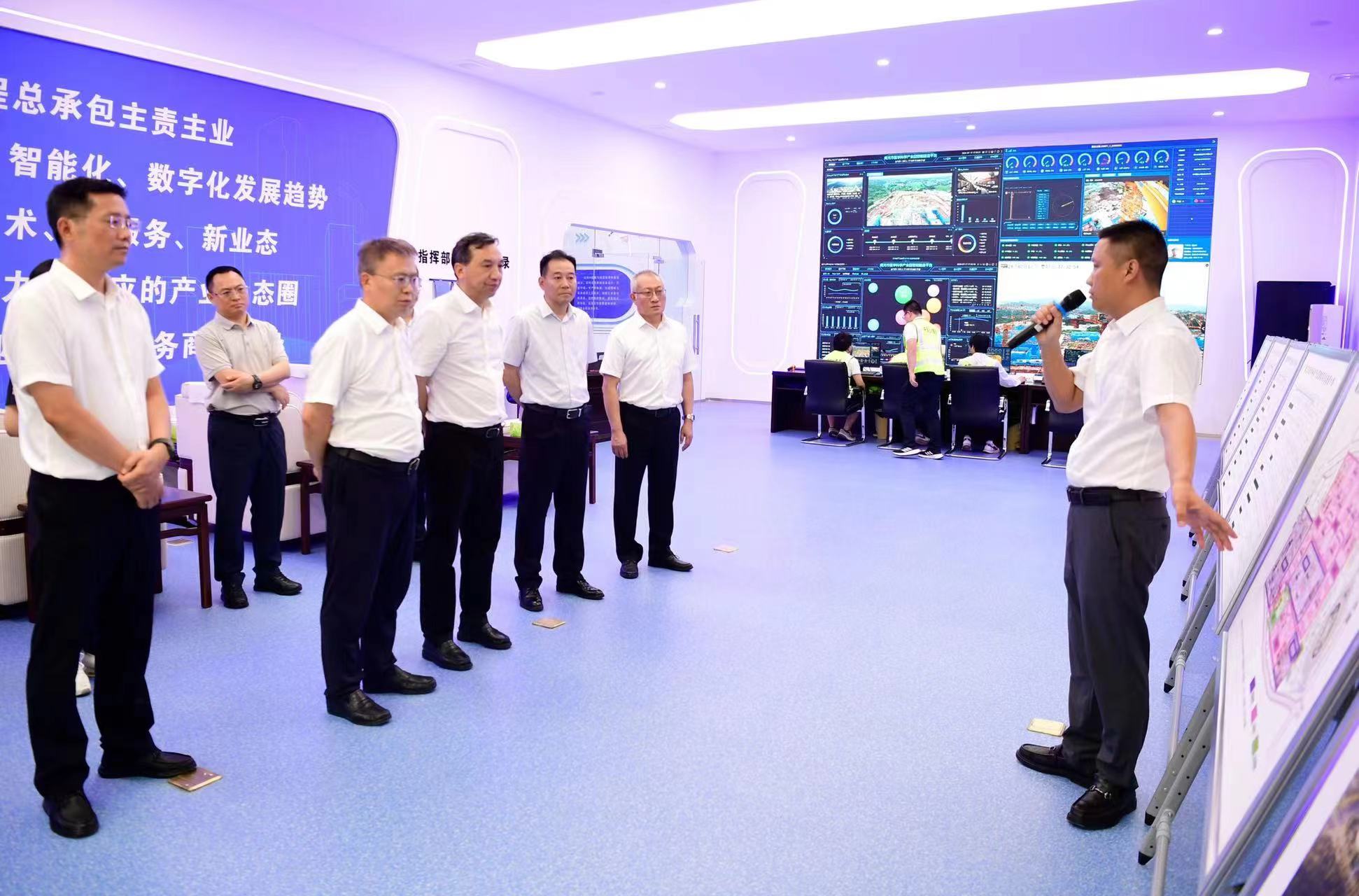 张冬云调研我校临江校区项目建设推进情况