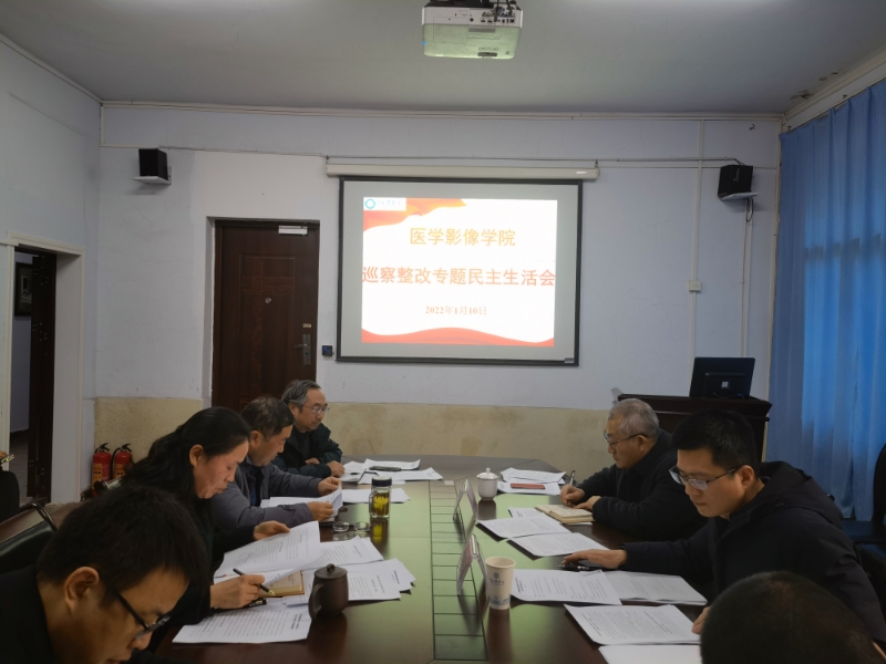 学校党委副书记、校长杜勇参加指导基层党组织专题民主生活会