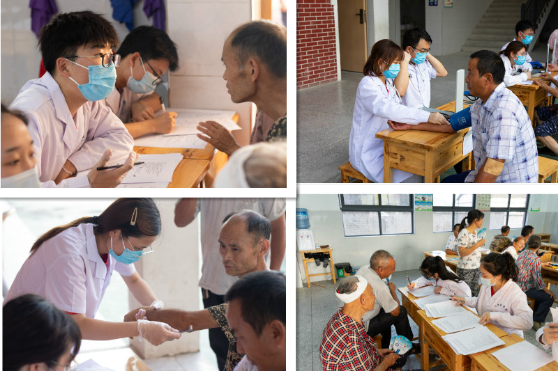 临床医学系“惟心向党,医路长征”党史学习实践团赴遵义开展“义诊下乡,情暖清江”活动