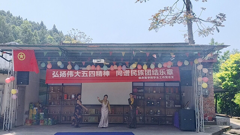 临床医学院学生工作党总支开展“弘扬伟大五四精神,同谱民族团结乐章”主题活动