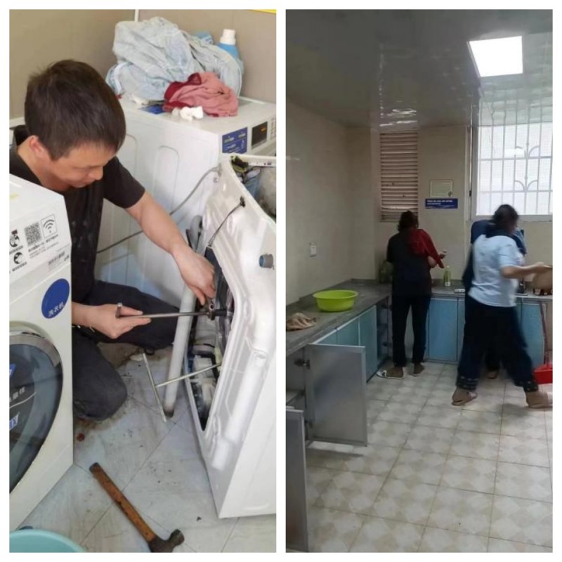 后勤工作不停步 五一劳动最光荣