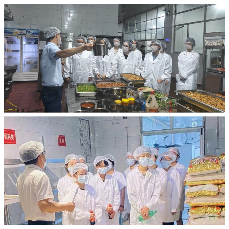 后勤管理处开展“食堂后厨开放日”活动