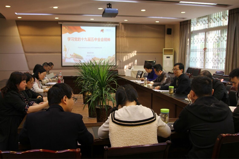 基础医学院党总支深入学习党的十九届五中全会精神