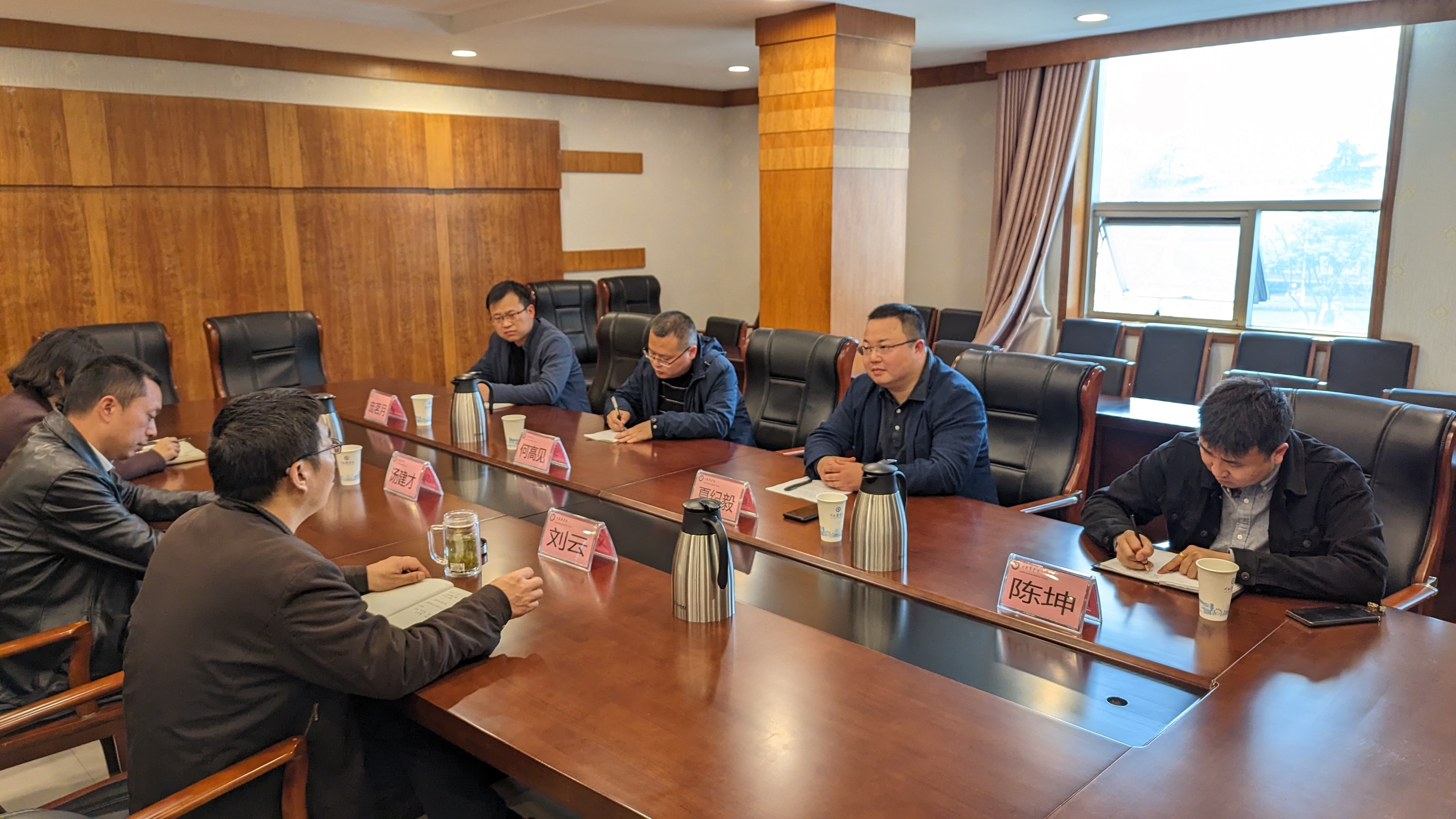 达州中医药职业学院来校交流座谈