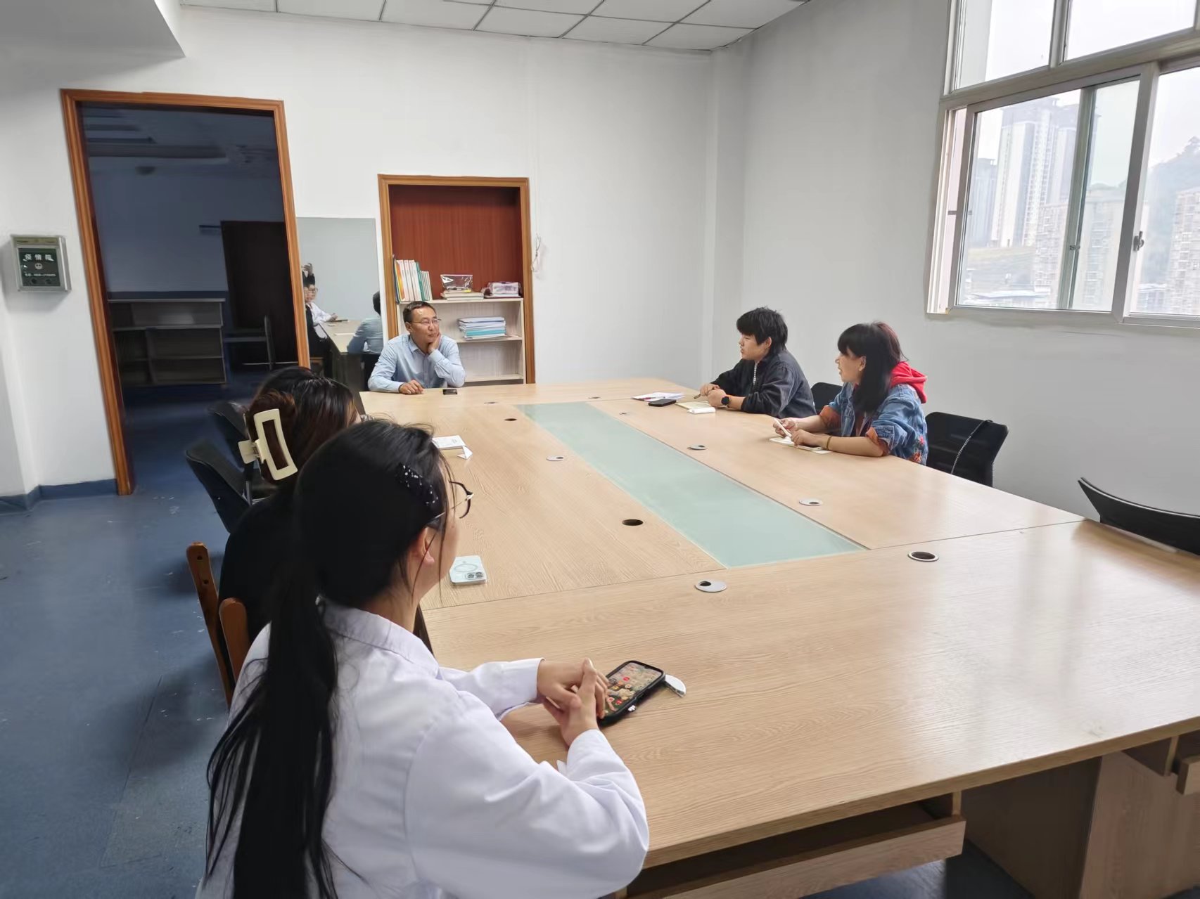 运动医学与康复学院赴广安市广安区人民医院开展实习基地巡查工作