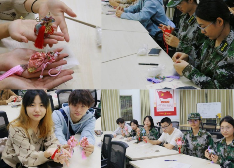 临床医学院学生工作党总支开展“闻香识重阳,巧手制香囊”主题活动